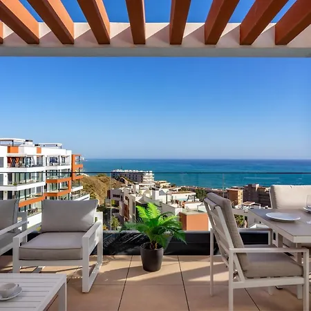 Apartment Middel Views Seaview In El Higueron By Costarentals - Ref 64 *